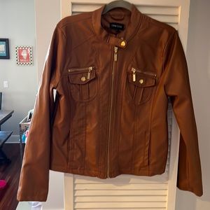 Faux Leather Jacket - never worn